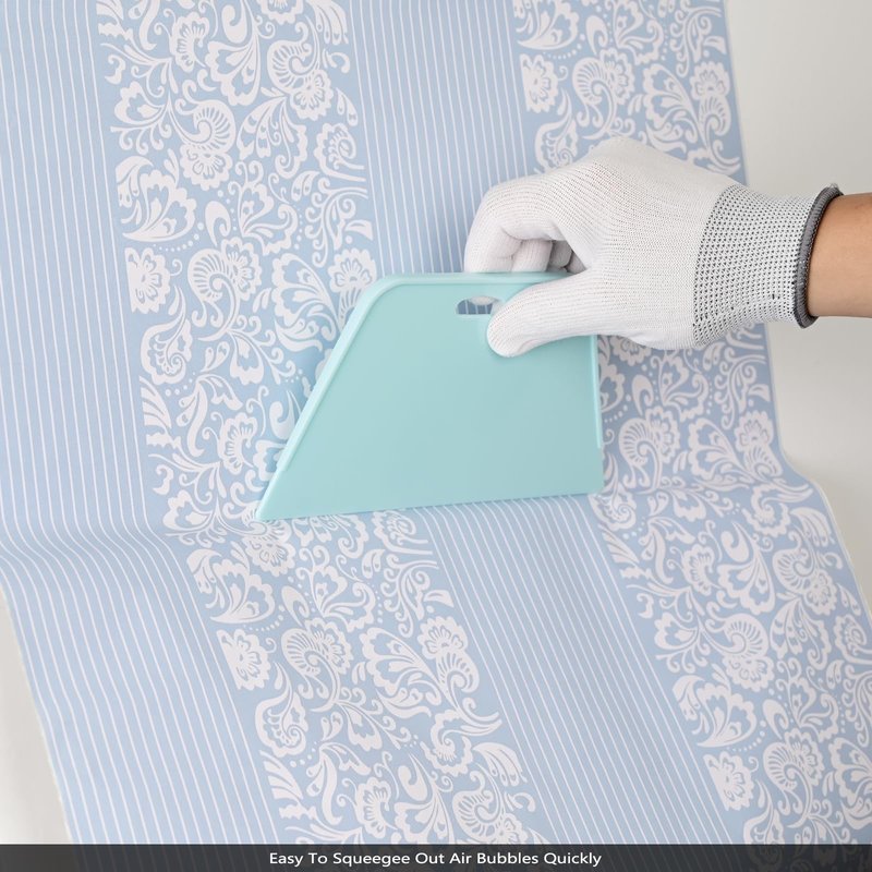 EHDIS Wallpaper Smoothing Tool Kit Wallpaper Smoothing Brush Wallpaper Squeegee Seam Roller for Applying Peel and Stick Wallpaper, Vinyl Backsplash Tile,Smoothing Wallcovering