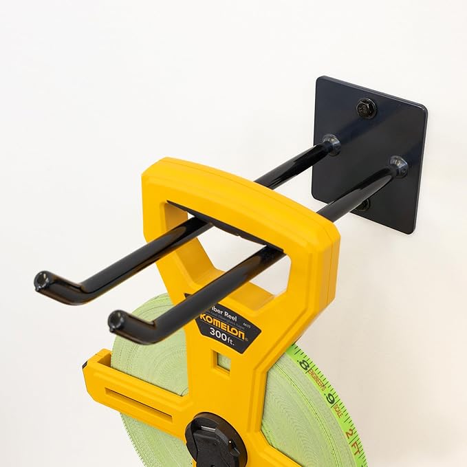 StoreYourBoard Tool Organizer Hook, Wall Mount Garage Storage, Tool Storage for Shovels Rakes Brooms Hoses and More, Rubber-Coated Steel Holds 50 lbs, 12" X 4" X 4.5"