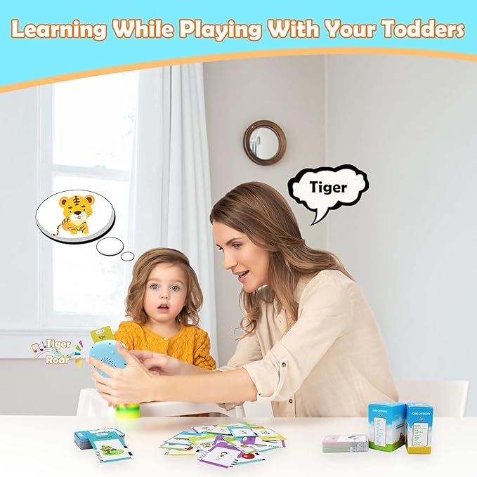 MAYAPHILOS 510 Sight Words Japanese and English Talking Flash Cards, Learn Japanese for Kids, Bilingual Toys for Toddlers Japanese Learning Toys Sensory Preschool Educational Birthday Gifts