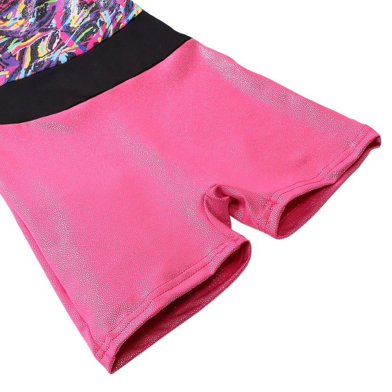 HOZIY Gymnastics Leotards for Girls 3t 4t Kids Child Bodysuits Unitards Sparkles Pink