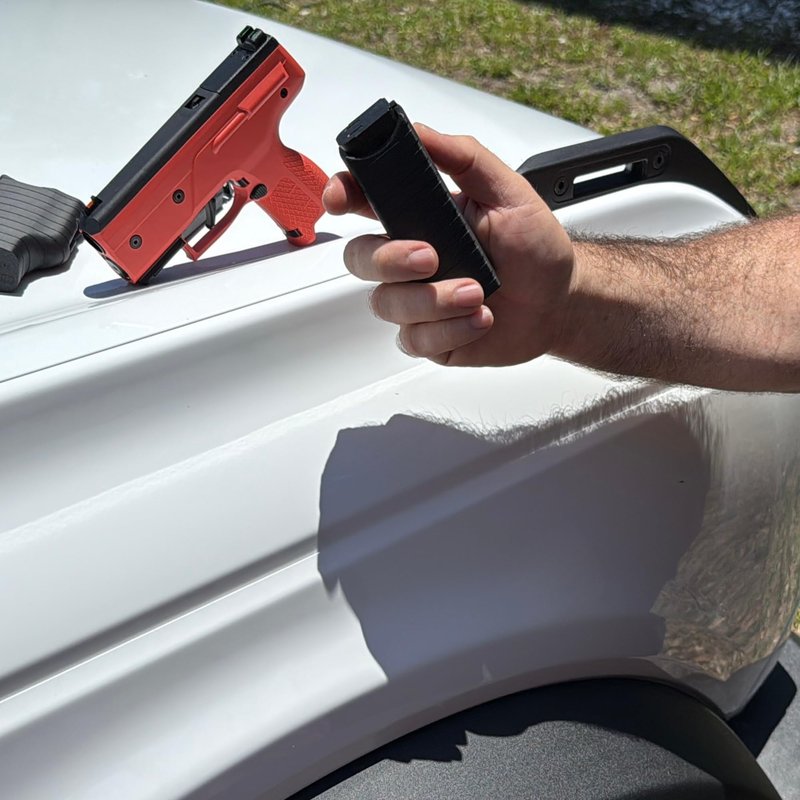 Clip & Carry Mag Cover & Projectile Protector Compatible with the Byrna CL Compact Magazines