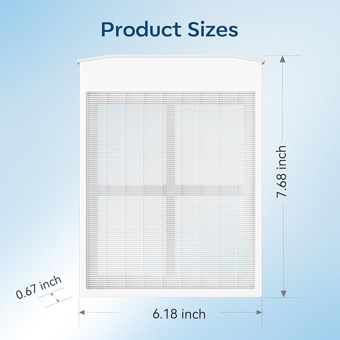 Makartt Nail Dust Collector Filter: G4 High-Efficiency Reusable Nail Dust