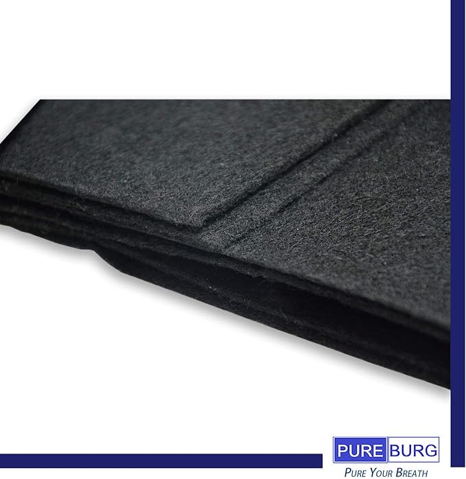 PUREBURG Carbon Filter, Cut-to-Fit Carbon Pad 16 x 48 inches