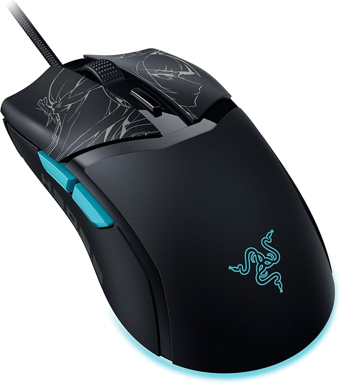 Razer Cobra Wired Gaming Mouse: 58g Lightweight - Gen-3 Switches - Chroma RGB Lighting Underglow - 8500 DPI Optical Sensor - 100% PTFE Mouse Feet - Speedflex Cable - Zenless Zone Zero Edition