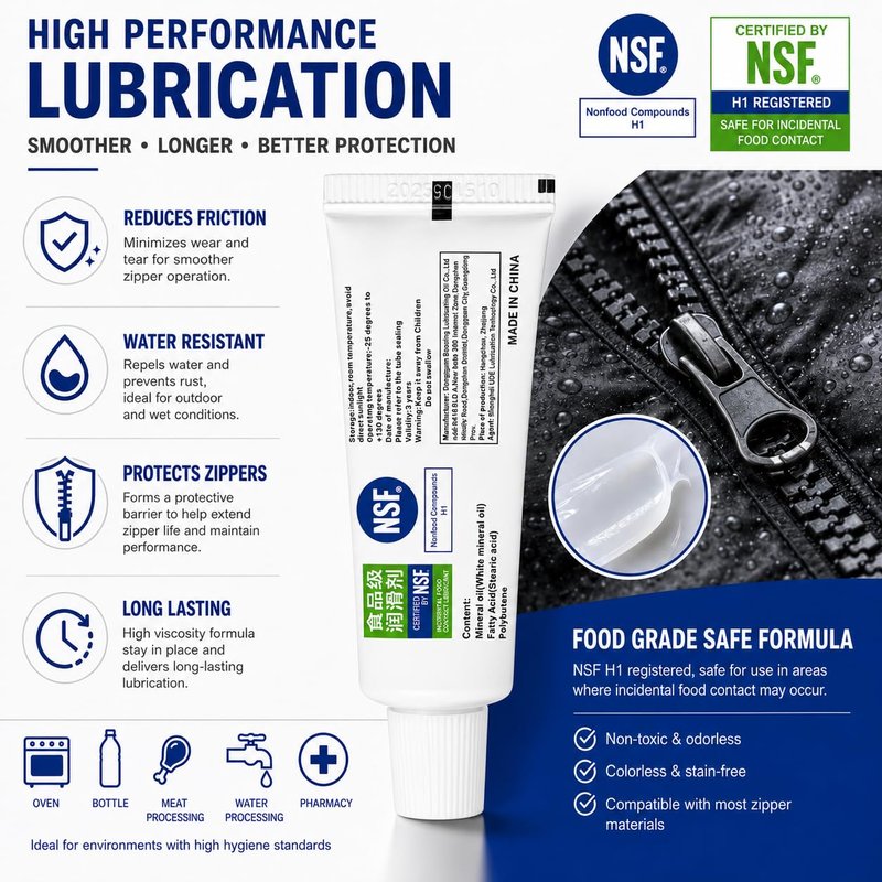 Multi-Purpose Food Grade Lubricant, 2 Pack 0.35oz Tube