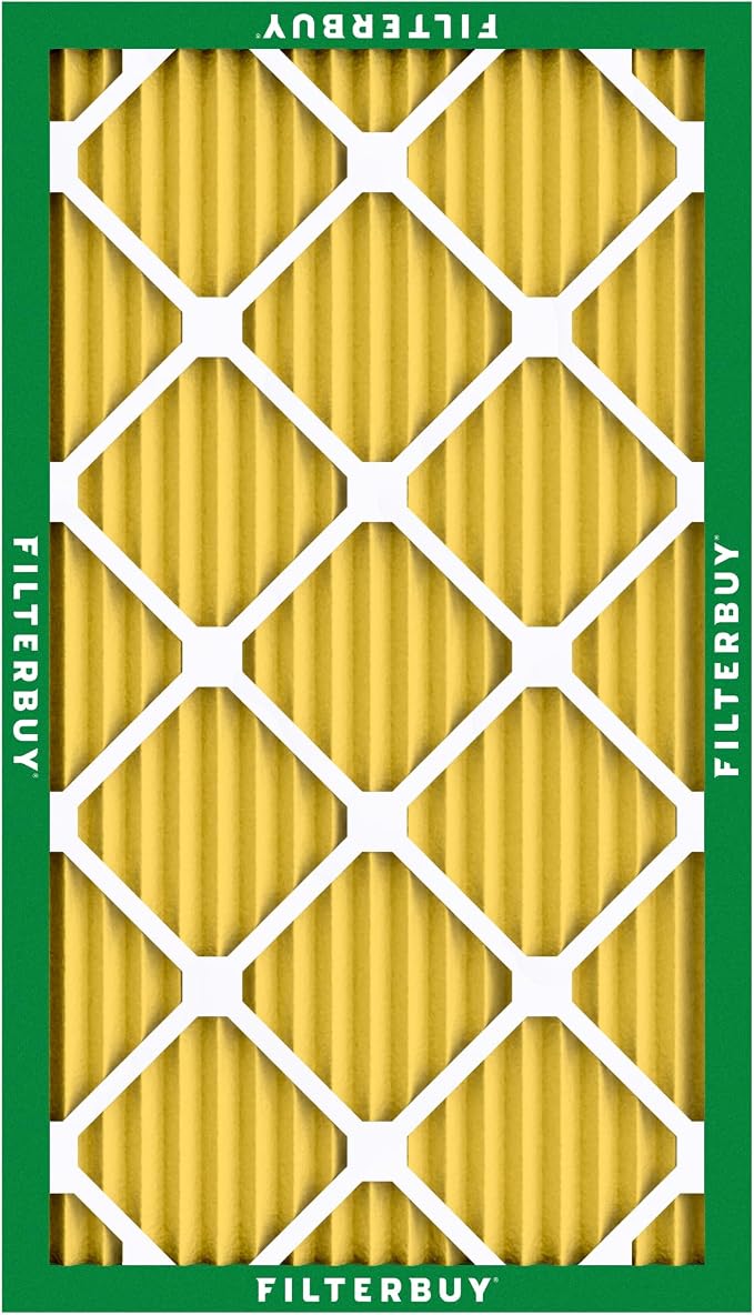 Filterbuy 12x20x1 Air Filter MERV 11 Superior Pet & Allergy Defense,