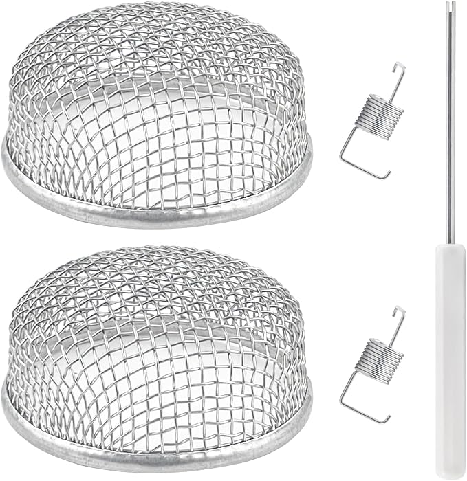 RV flying insect screen fit for RV furnace vent screen, RV water heater vent