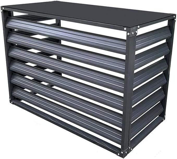 Outdoor Privacy Screen, Metal Air Conditioner Fence Cover