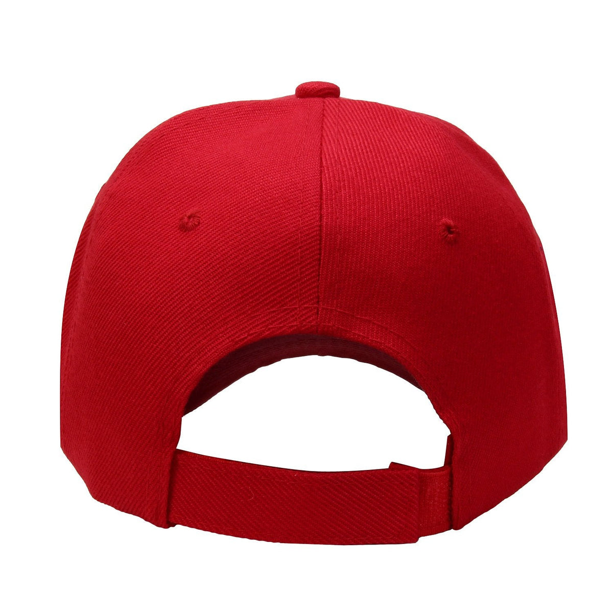Falari Baseball Cap Adjustable Size for Running Workouts and Outdoor Activities All Seasons (2pk Black & Red)