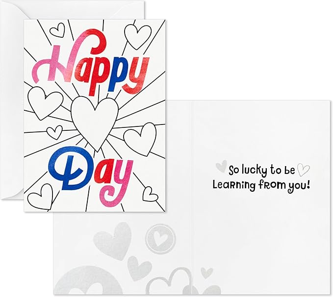 Hallmark DIY Pop Up Valentine's Day Mailbox with Cards and Stickers for Classroom Exchange