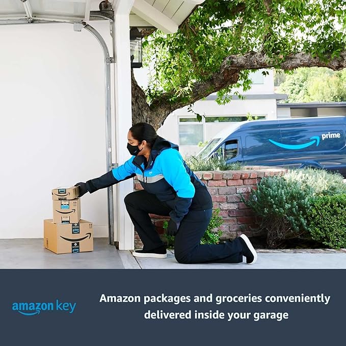 Chamberlain C2212T Smart Wi-Fi Garage Door Opener, 1/2-HP Chain Drive Motor - Quantity 1