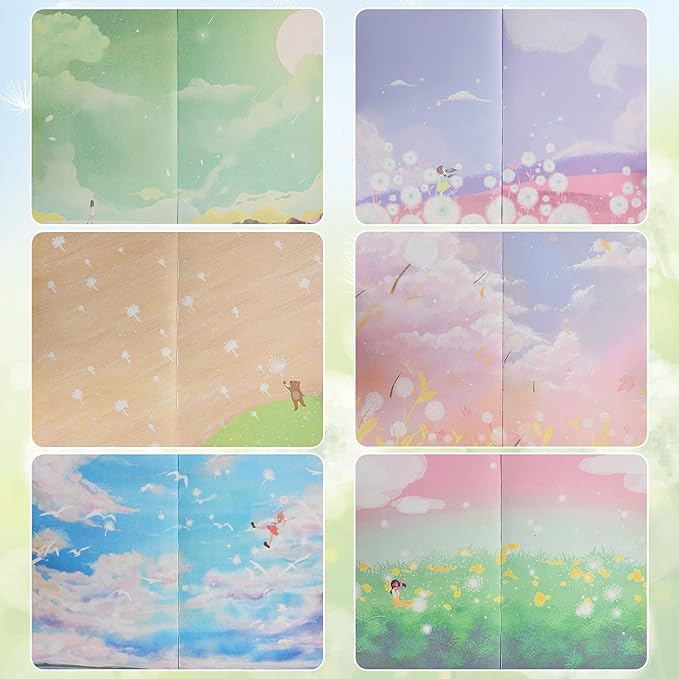 Asten Colorful Blank Journal, Writing Journal Notebook for Women, Hardcover Notepad Personal Dairy Journal to write in for Women Girl Gift, Ribbon Book Mark, 256 Pages Unlined (Hello, Future)