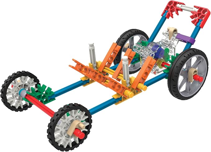 K'NEX Education - STEM Explorations: Vehicles Building Set ‚ Kid Construction Play, Creative Building‚ Ages 8+