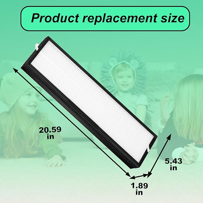 2 Packs HFD320 Replacement Filter Compatible