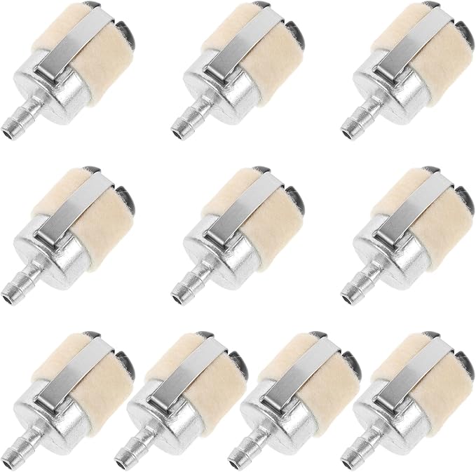 Alasum 10Pcs Chainsaw Fuel Filter Replacement Parts