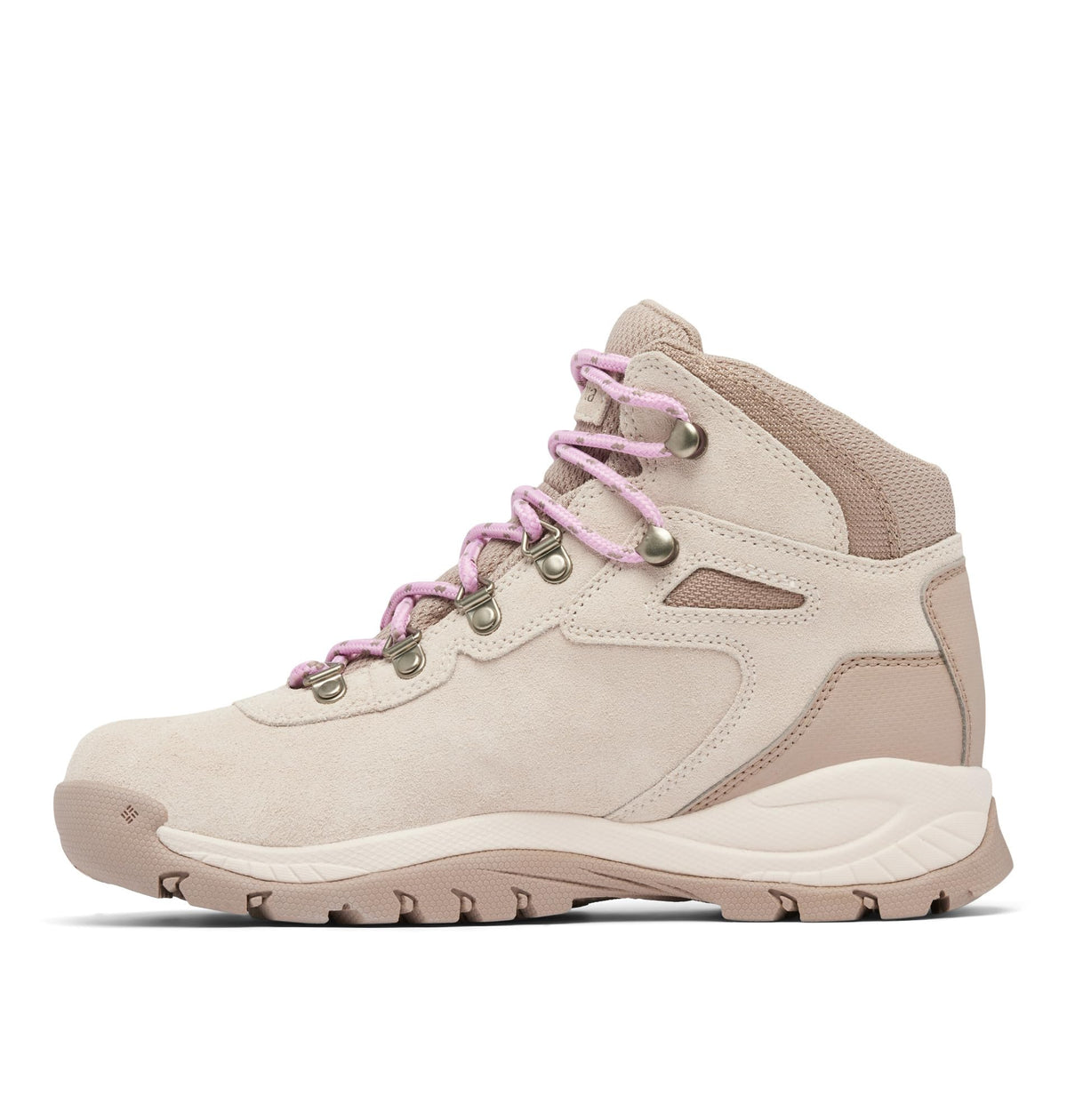 Columbia Womens Newton Ridge Plus Waterproof Amped, Dark Stone/Cosmos, 7 Wide