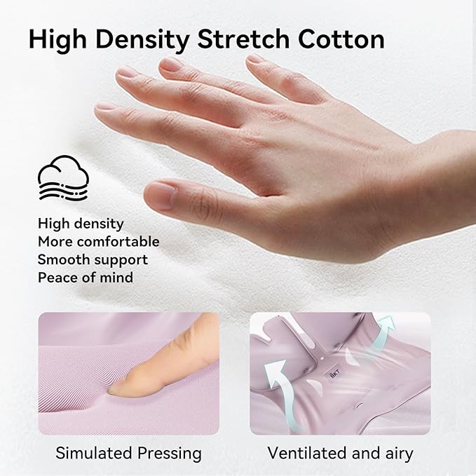 BKT Seat Cushion Chair Ergonomic Office Chair Cushions Lumbar Support for Seat Pillow Ideal for Students Office Workers Nursing Mothers Long Sitting Outdoor Fishing Floor