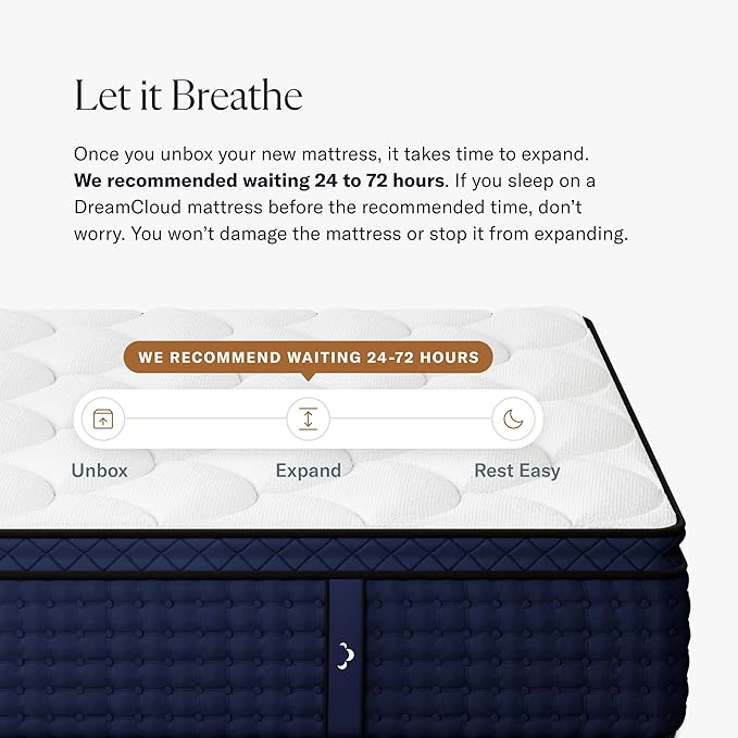 Premier Rest 14" Full Mattress - Luxury Hybrid Memory Foam - 365 Night Trial - Premium Pressure-Relieving Layers - Forever Warranty - Mattress in a Box - CertiPUR-US Certified