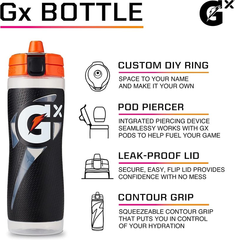 Gatorade Gx, Marble Pink, 30 Oz
