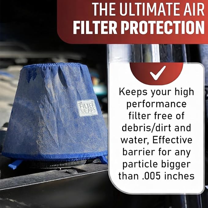FILTERWEARS Pre-Filter F102L For SPECTRE Air Filters 8131 8132 8136 8138 K&N