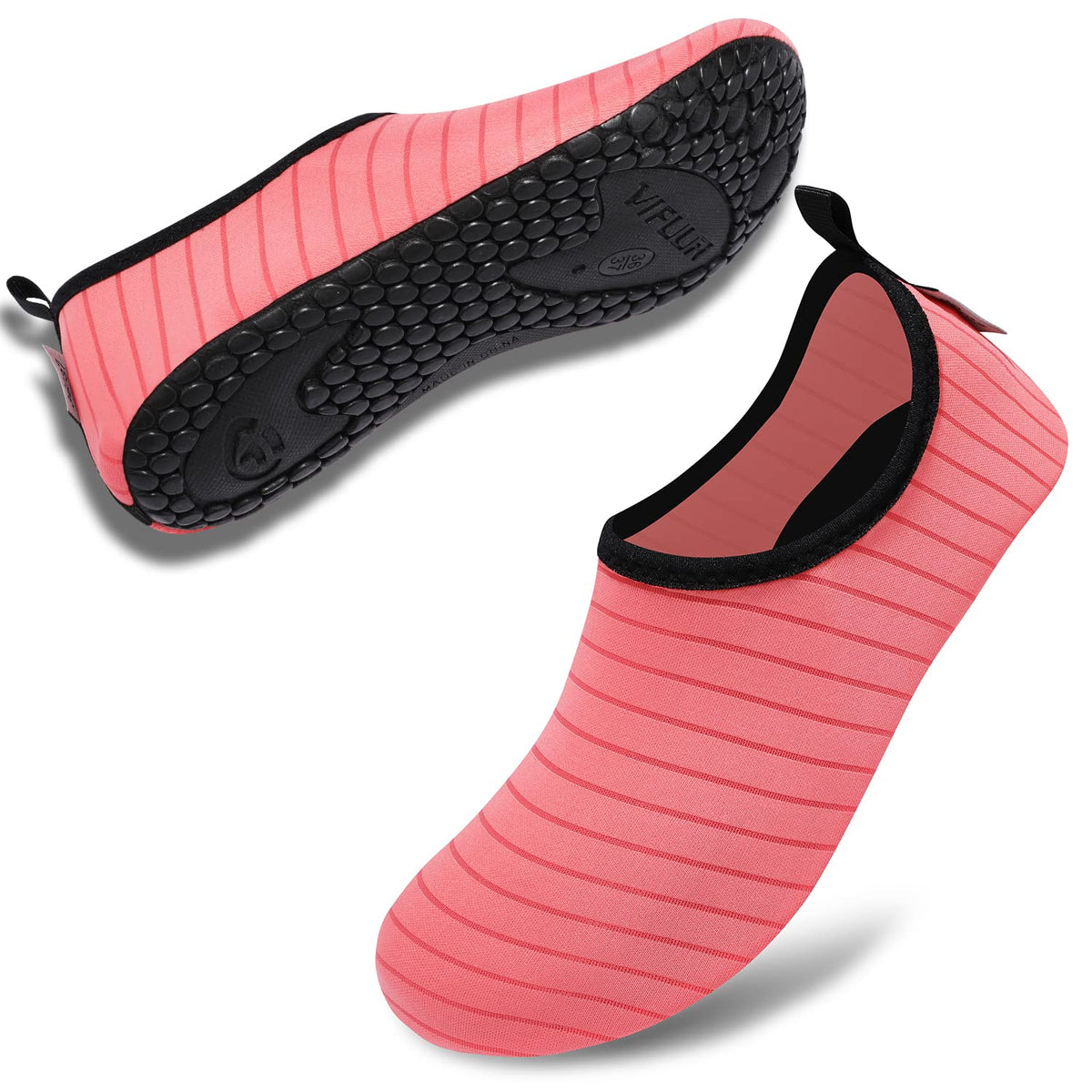 VIFUUR Water Shoes for Men Women Barefoot Quick Dry Aqua Socks Slip On