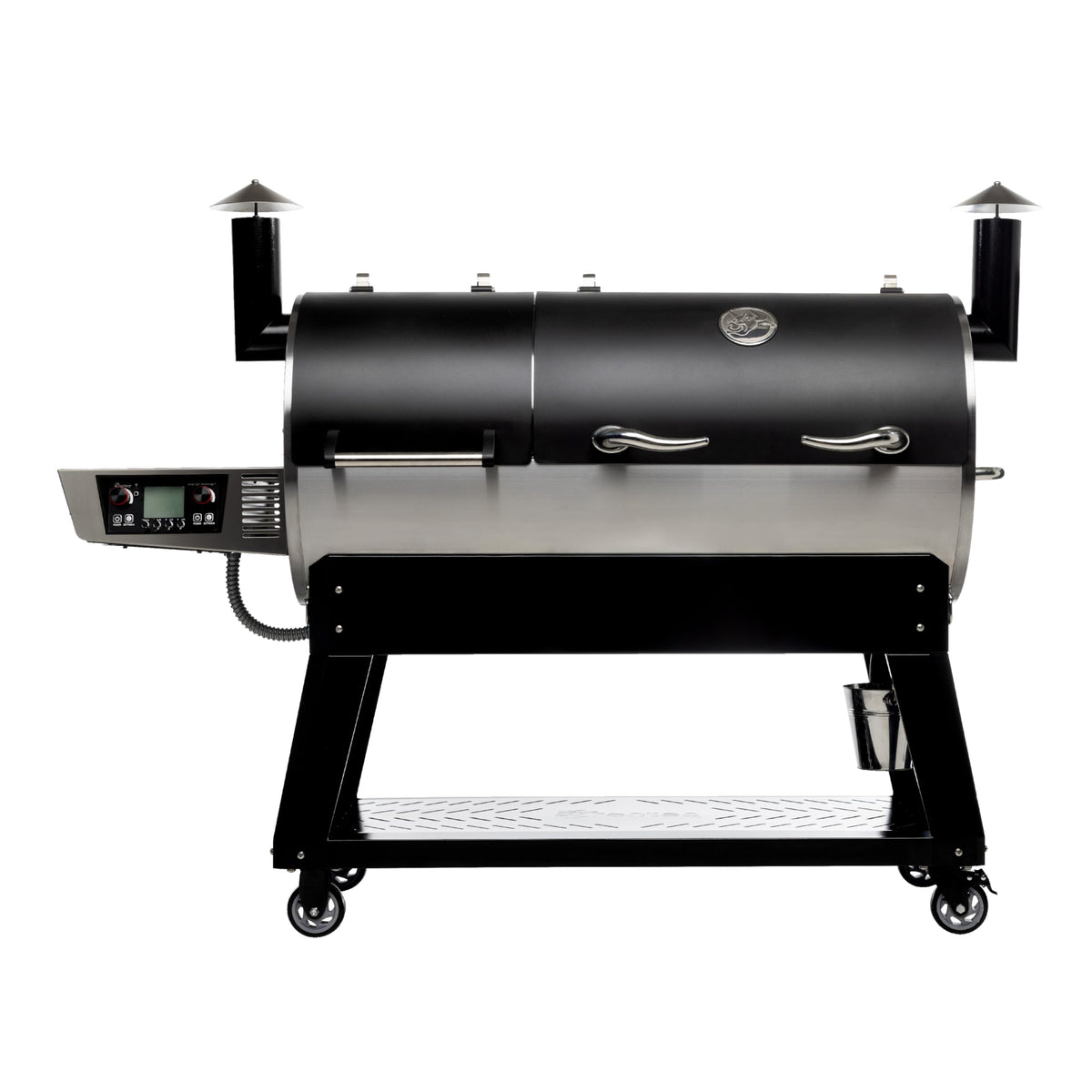 recteq DualFire 1200 Wood Pellet Smoker Grill, Wi-Fi Electric Pellet Grills, Dual Chambers for Hot and Fast + Low and Slow Cooking