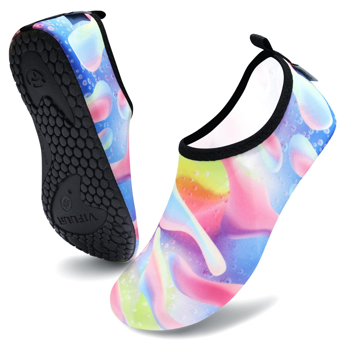 VIFUUR Water Shoes for Men Women Barefoot Quick Dry Aqua Socks Slip On