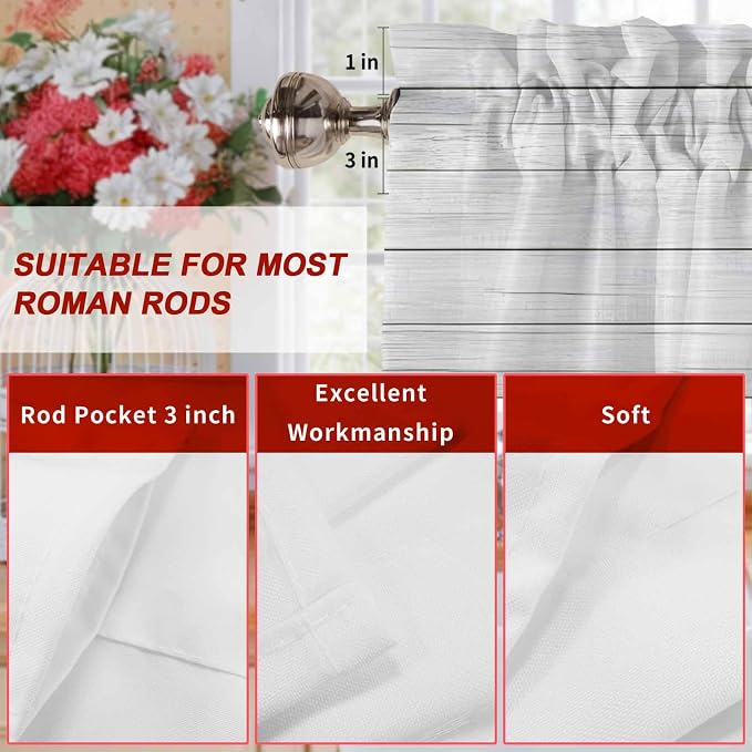Valentine's Day Valance Curtains