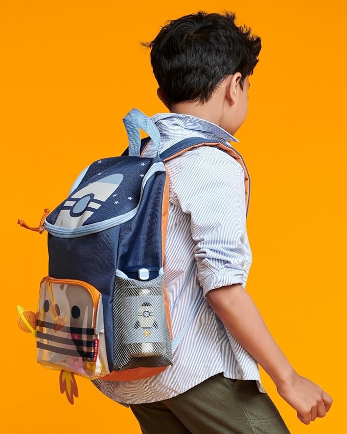 Skip Hop Sparks Kid's Backpack, Kindergarten Ages 3-4, Rocket