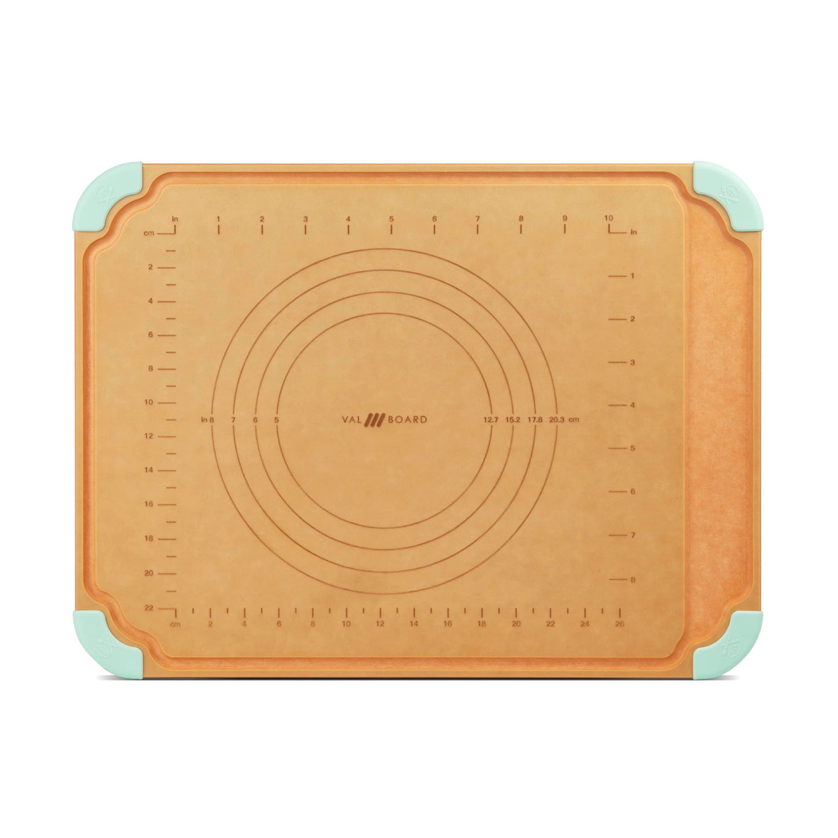 VAL CUCINA Wood Cutting Boards for Kitchen, Reversible Chopping Boards with Juice Grooves Non Slip Feet, Natural Wood Fiber, Dishwasher Safe, Eco-Friendly, Juice Grooves,BPA Free