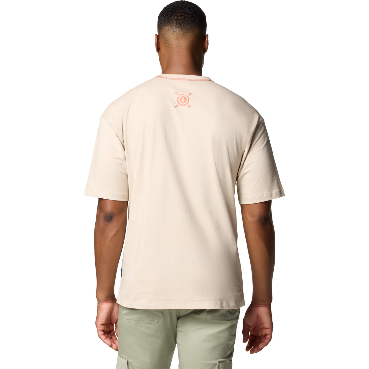 Columbia Men's Landroamer Short Sleeve Crew, Dark Stone, Medium
