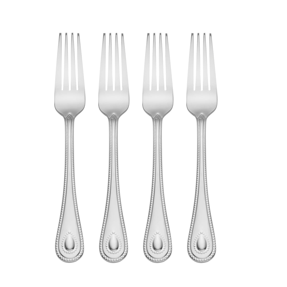 Lenox 894742 French Perle Dinner Forks, Set Of 4
