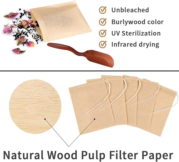 300pcsTea Filter Bags, Tea Bags