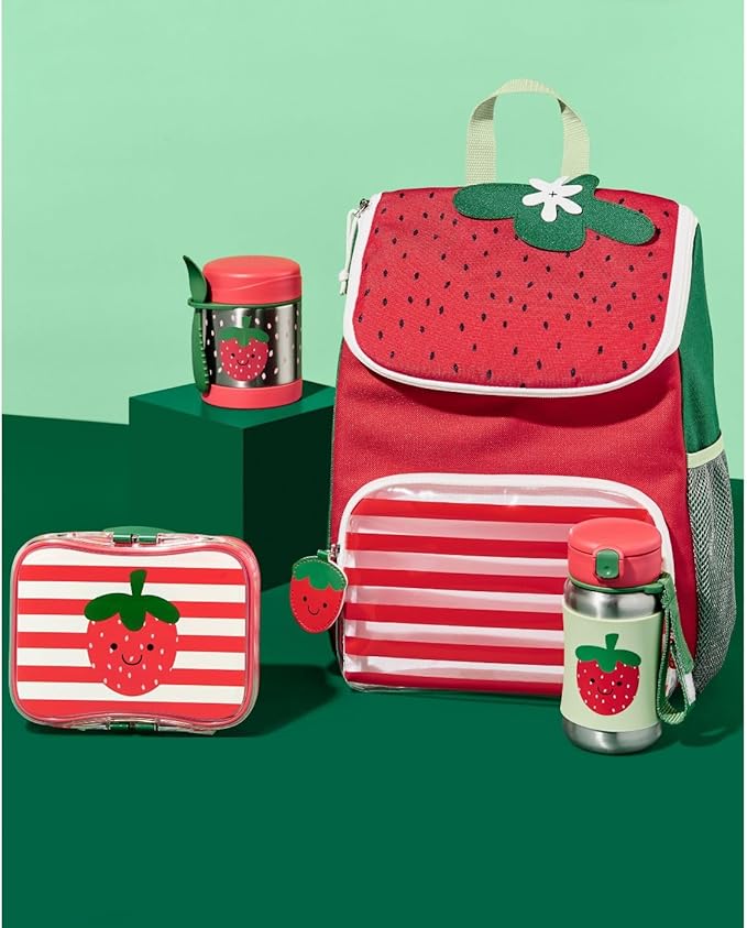 Skip Hop Sparks Kid's Backpack, Kindergarten Ages 3-4, Strawberry