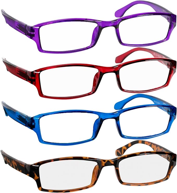 TruVision Readers Reading Glasses, Comfort Spring Hinges