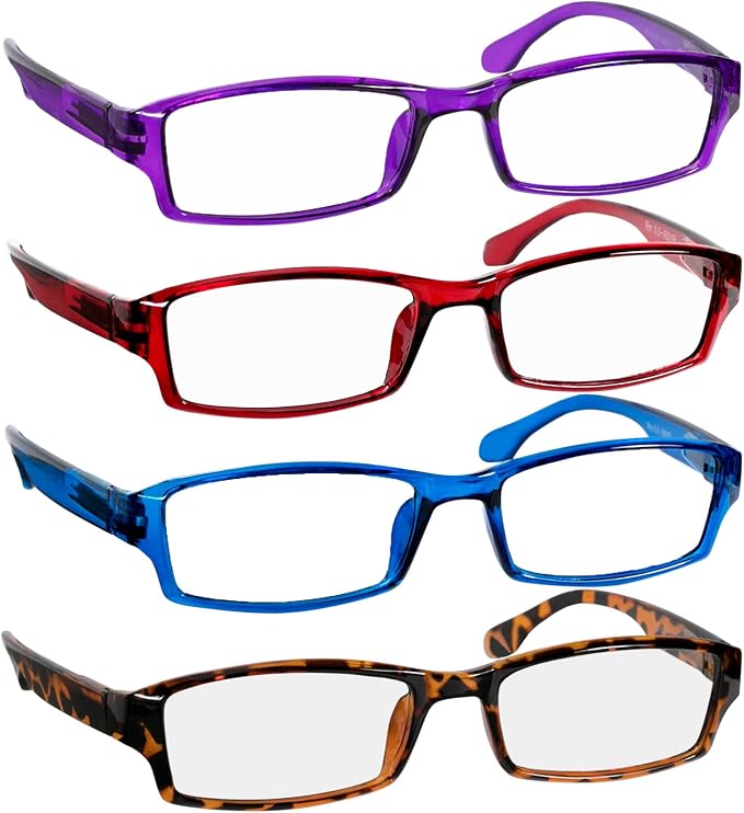 TruVision Readers Reading Glasses, Comfort Spring Hinges