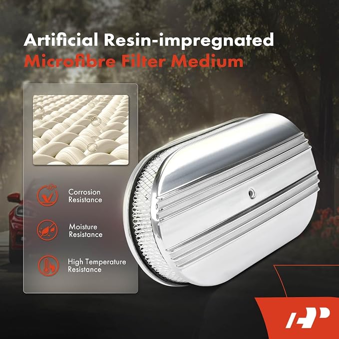 A-Premium Universal Air Cleaner Filter Assembly