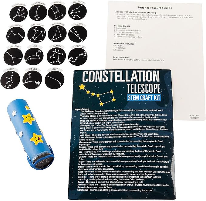 STEM Constellation Telescope Kit - Makes 12