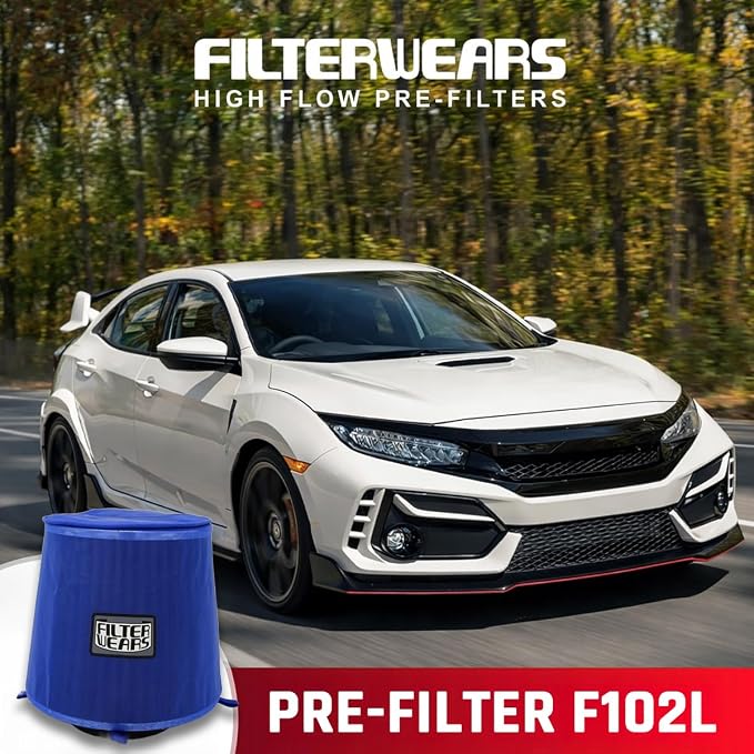 FILTERWEARS Pre-Filter F102L For SPECTRE Air Filters 8131 8132 8136 8138 K&N