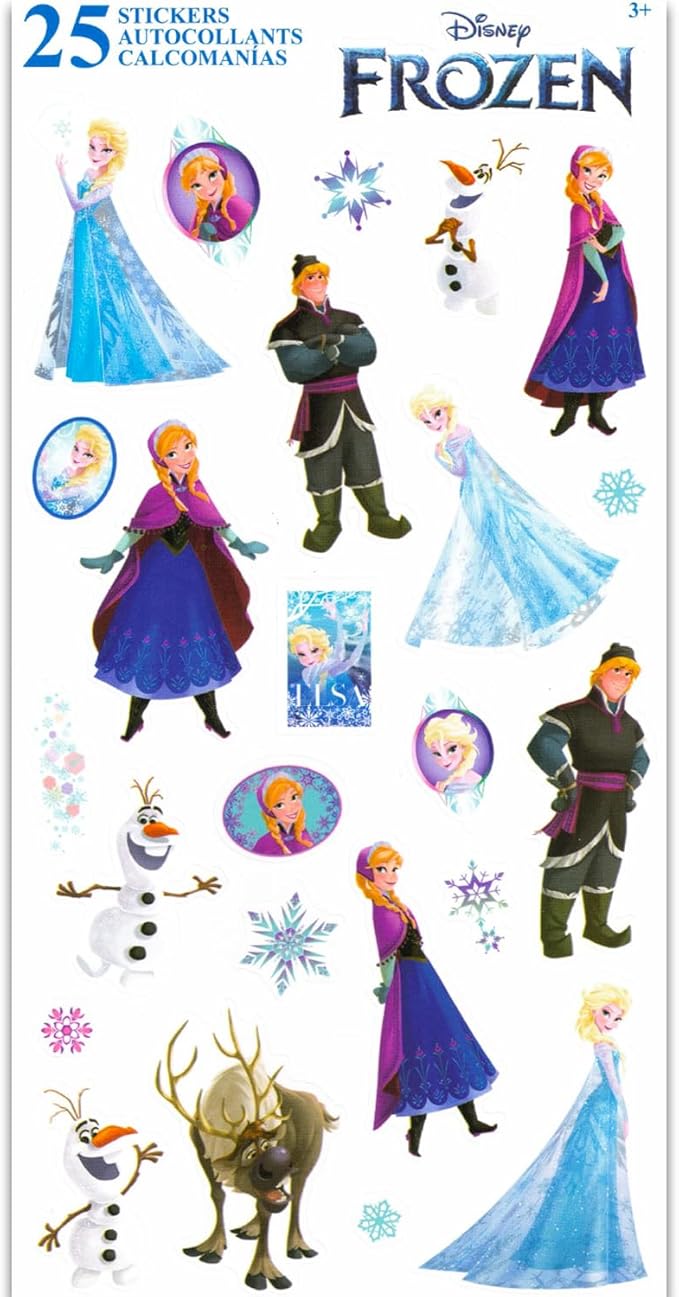 Disney Frozen Pencil Case for Kids, Toddlers Set - Bundle with Frozen Pencil Container Plus Frozen Stickers, Bookmark, and More | Frozen School Supplies for Girls