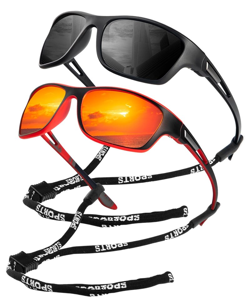 KALIYADI Polarized Sunglasses Men, Mens Sunglasses Polarized UV Protection for Driving Cycling Fishing