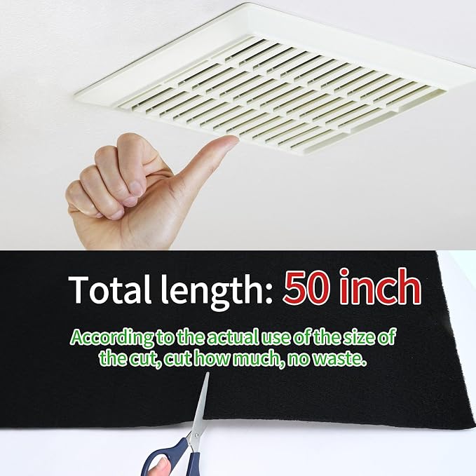 Activated Carbon Filter Carbon Air Pre Charcoal Hepa AC Vent Carbon Fabric Air
