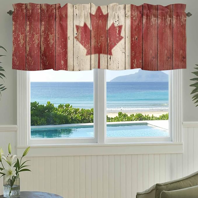 Canada Curtain Valances for Windows, Kitchen Valance Window Treatment