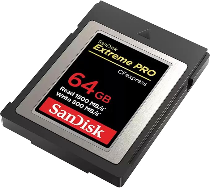 SanDisk 64GB Extreme PRO CFexpress Card Type B - SDCFE-064G-GN4NN