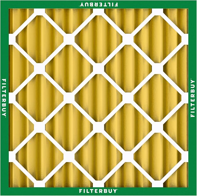 Filterbuy 16x16x2 Air Filter MERV 11 Superior Pet & Allergy Defense,