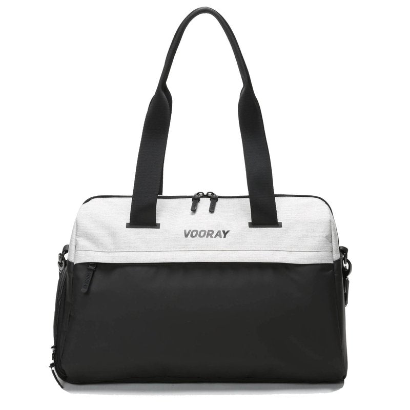 Vooray 25L Trainer Duffel Bag – Lightweight Travel Duffel for Women and Men with Shoe Pocket, Workout Bag, Weekender for Overnight, Football, Traveling, or Hospital Use