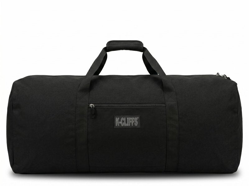 Heavy Duty Cargo Duffel Large Sport Gear Drum Set Equipment Hardware Travel Bag Rooftop Rack Bag (24" x 12" x 12", Black)