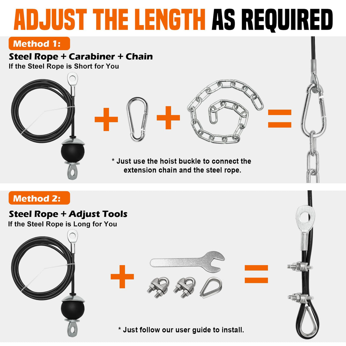 Weight Cable Pulley System Gym, SERTT Upgraded Cable Pulley Attachments for Gym LAT Pull Down, Biceps Curl, Tricep, Arm Workouts - Weight Pulley System Home Gym Add On Equipment