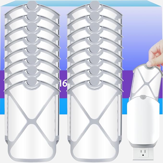 16-Pack Refill Cartridges, 2026 Upgraded High-Stick Refills, Compatible