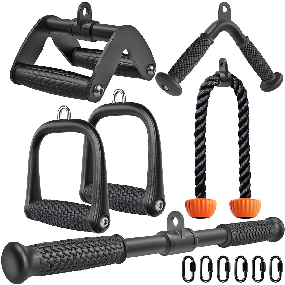 SELEWARE Triceps LAT Pulldown Attachments Weight Machine Accessories